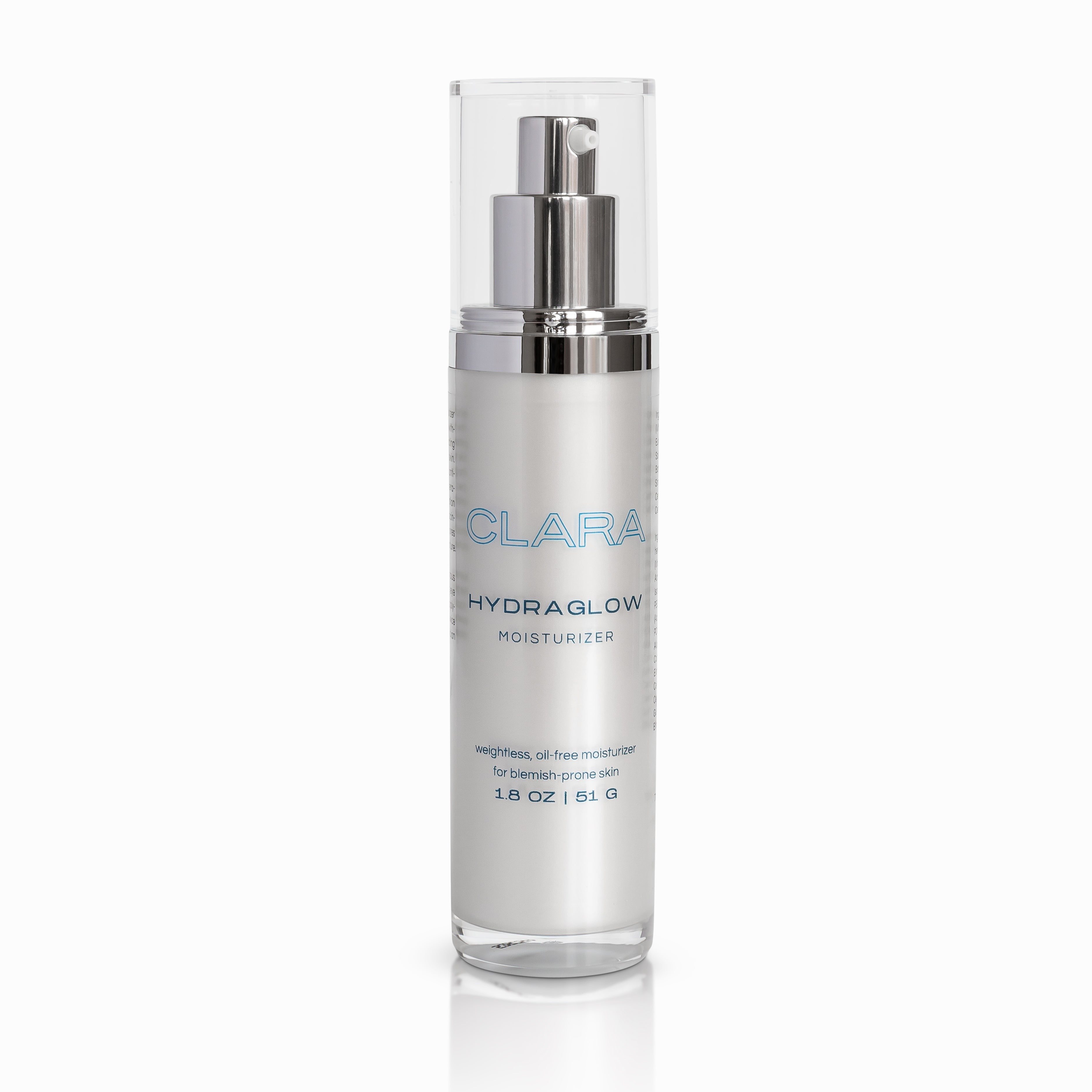 Hydraglow moisturizer for Acne Prone Skin: There's no need to worry about greasy, heavy skin and clogged pores with this lightweight, replenishing moisturizer