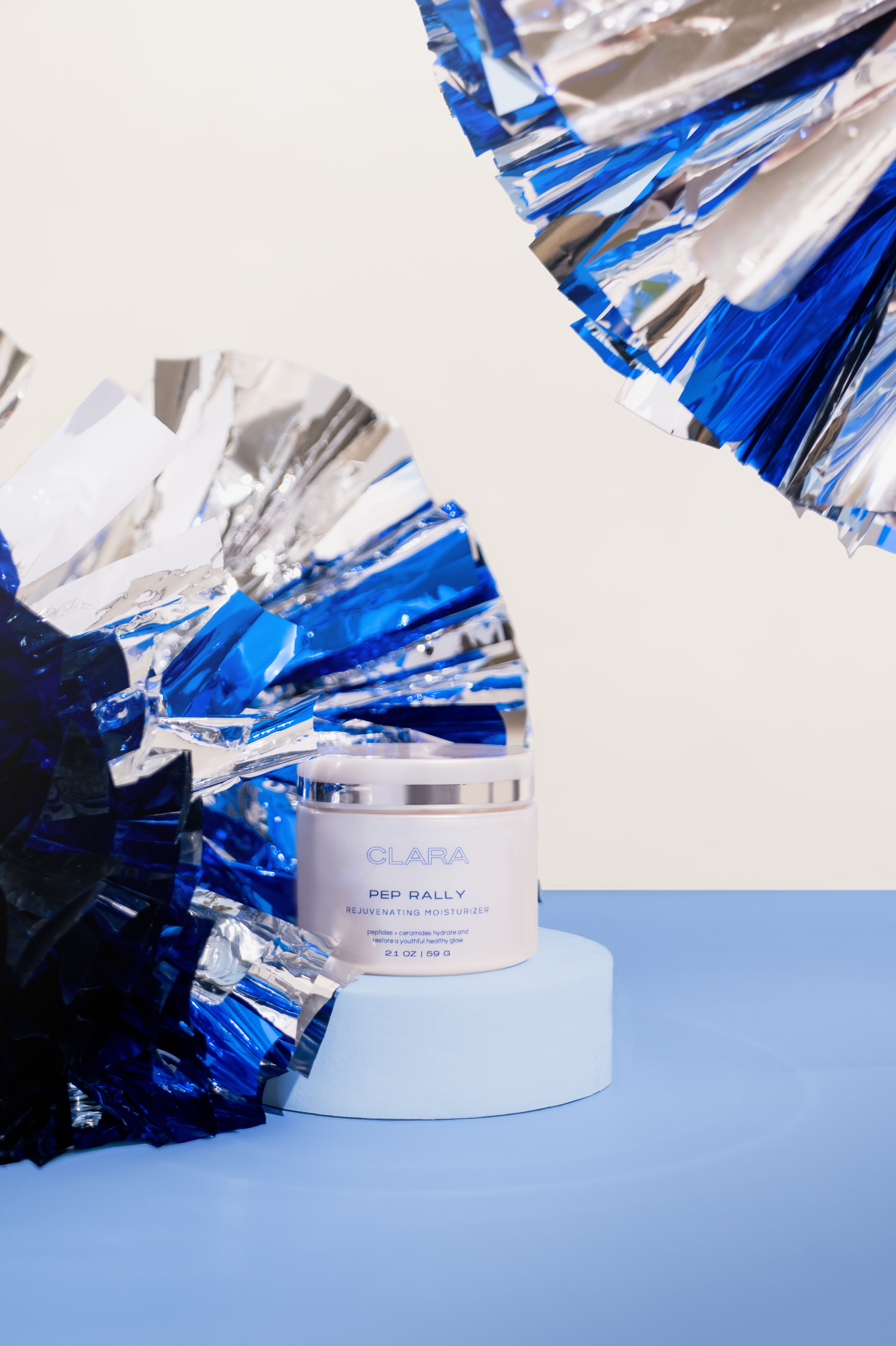 Pep Rally Moisturizer: This luxe moisturizer is rich in peptides, ceramides, and antioxidants to restore youthful, healthy skin. Sulfate and paraben free